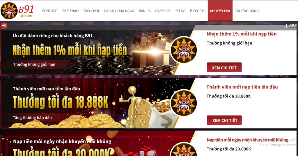 Cách đăng ký/đăng nhập nhà cái B91