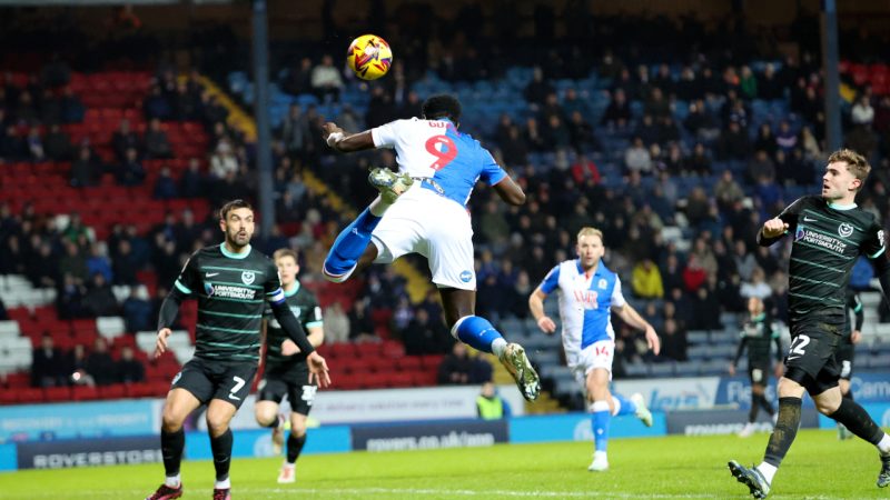 Portsmouth vs Blackburn Rovers